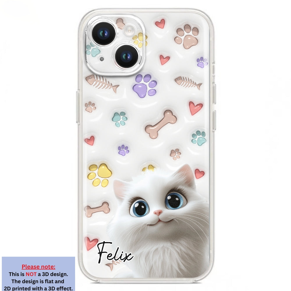 Adorable Baby Pet - Customizable 3D Inflated Effect Personalized Phone Case