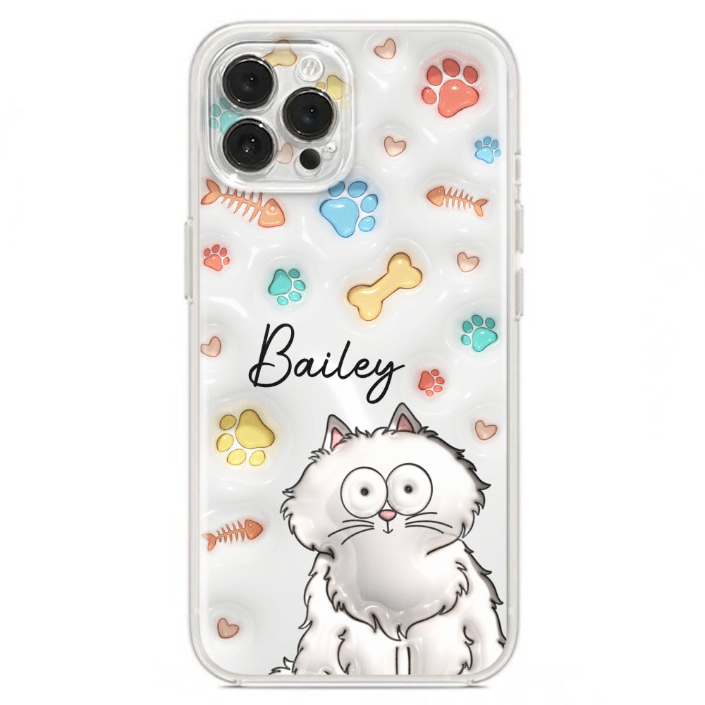My Lovely Fur Babies Ver Pet - Personalized Custom 3D Inflated Effect Phone Case for All Smartphones