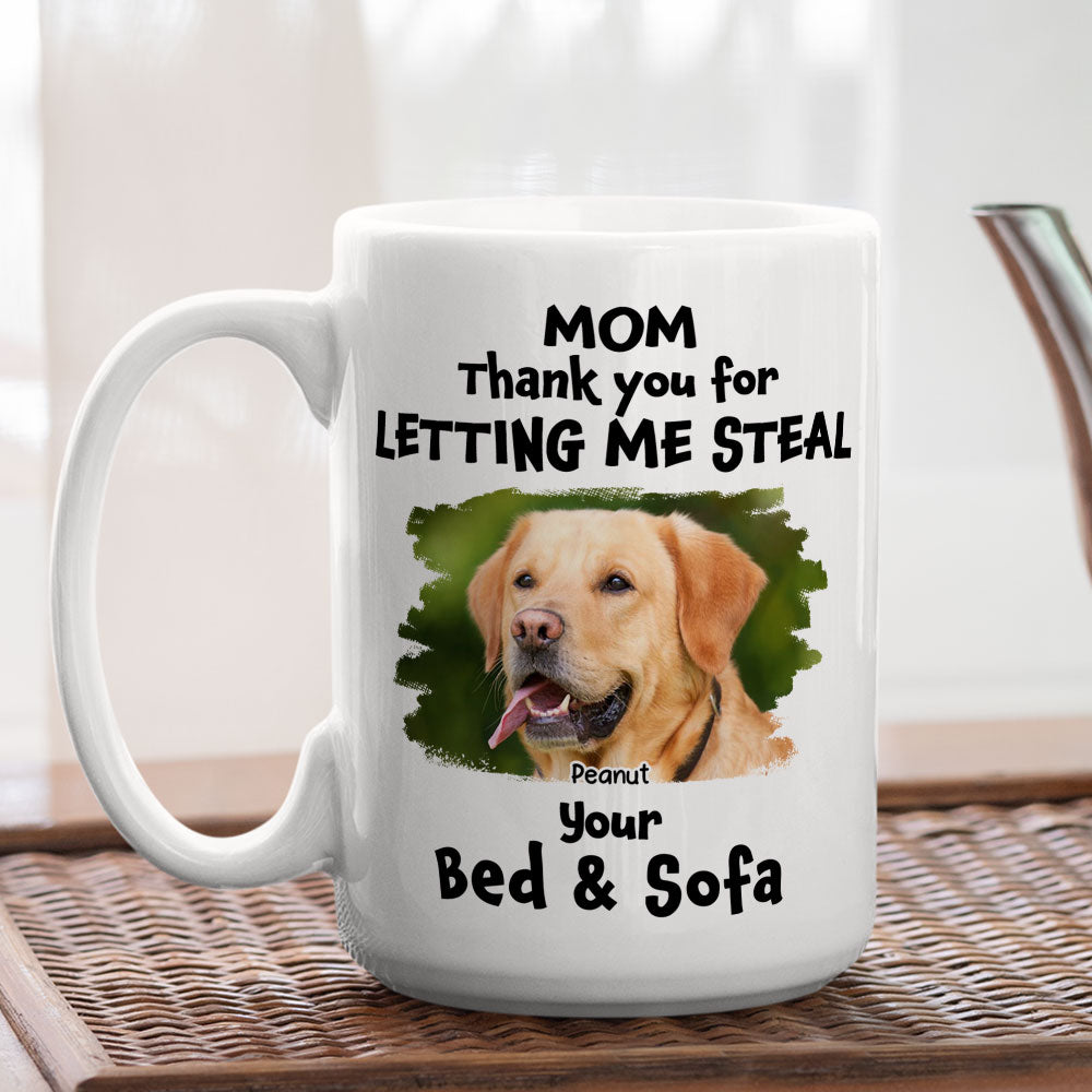 Let Me Steal - Exquisite Personalized Custom Coffee Mug for Pet Lovers