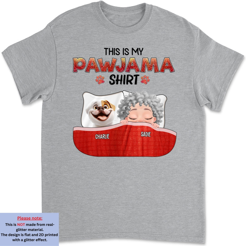 Pawjama Blink - Personalized Custom Unisex 5.3 oz T-Shirt for Pet Lovers