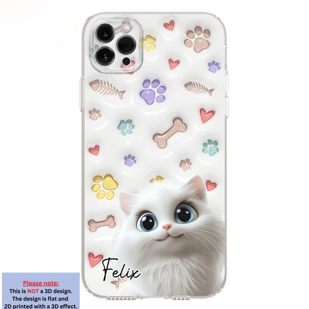 Adorable Baby Pet - Customizable 3D Inflated Effect Personalized Phone Case