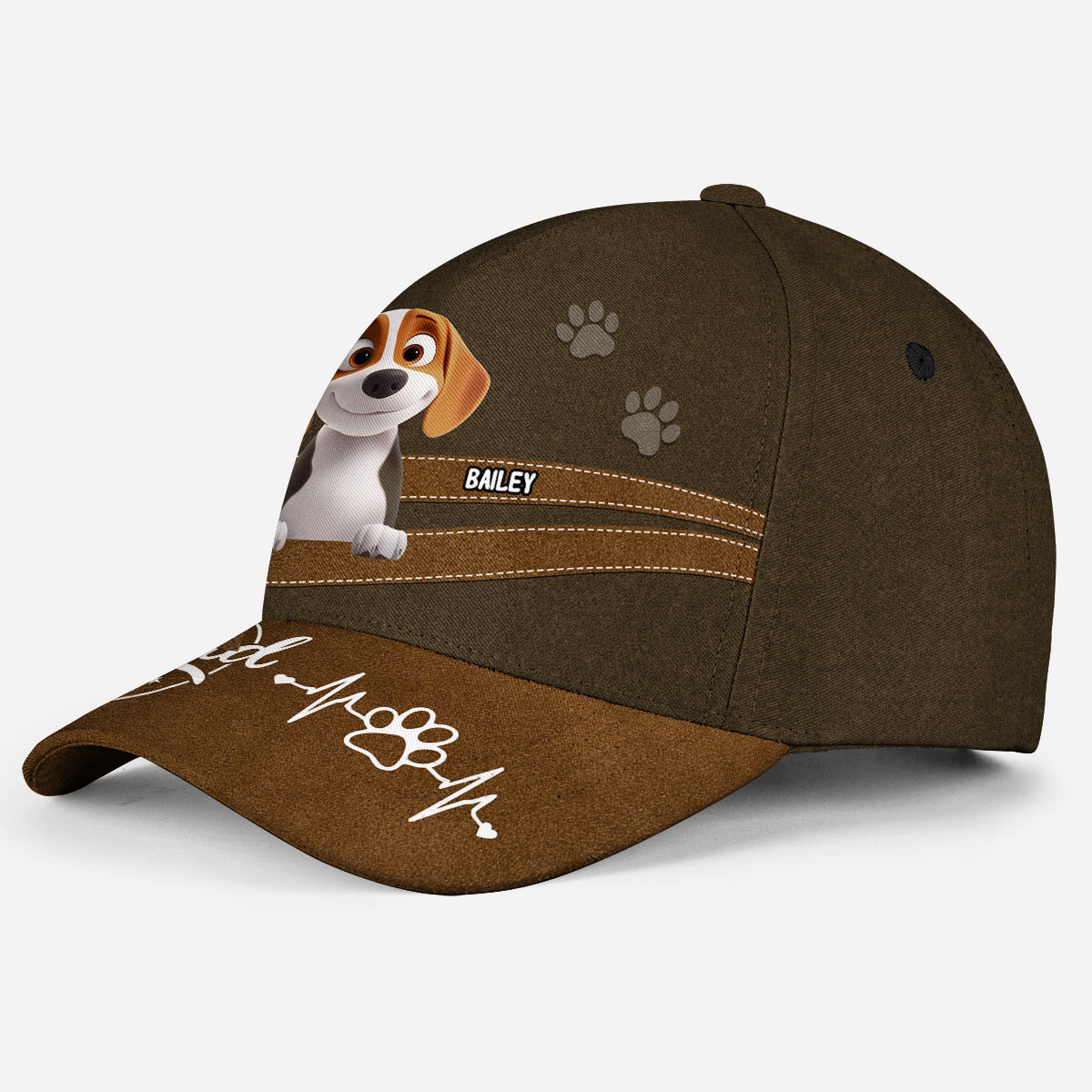 World's Best - Personalized Custom High - Quality Comfortable Classic Cap for Camping and as Father's Day Gift