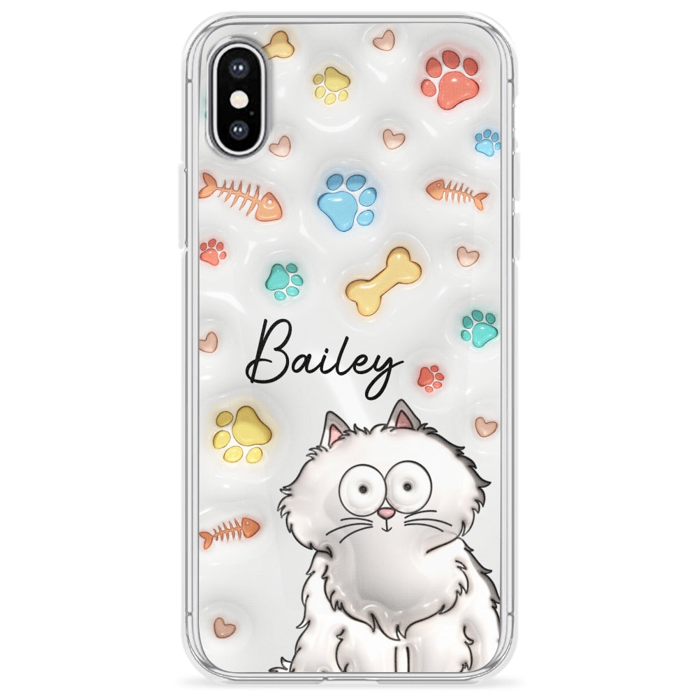 My Lovely Fur Babies Ver Pet - Personalized Custom 3D Inflated Effect Phone Case for All Smartphones