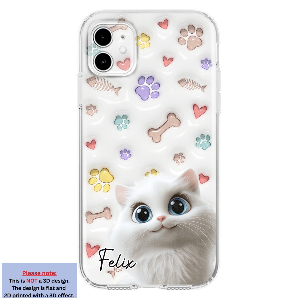 Adorable Baby Pet - Customizable 3D Inflated Effect Personalized Phone Case