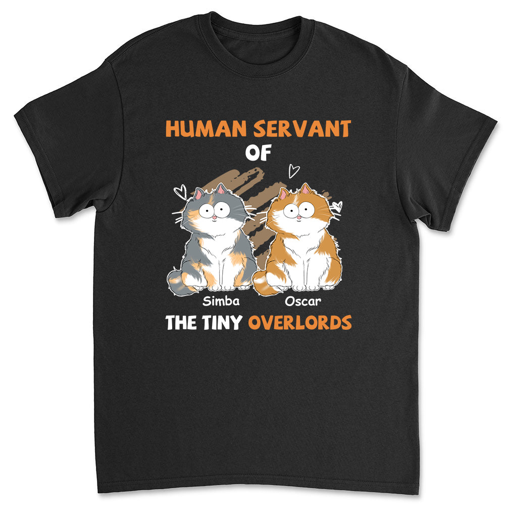 Exclusive Personalized Custom Unisex T-shirt - Human Servant Of Overlords