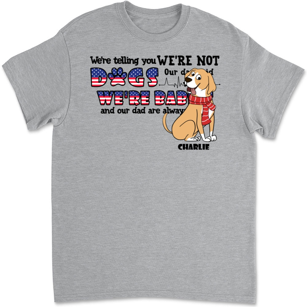 Unique Personalized Custom Unisex 'I Am Not A Baby' T-shirt