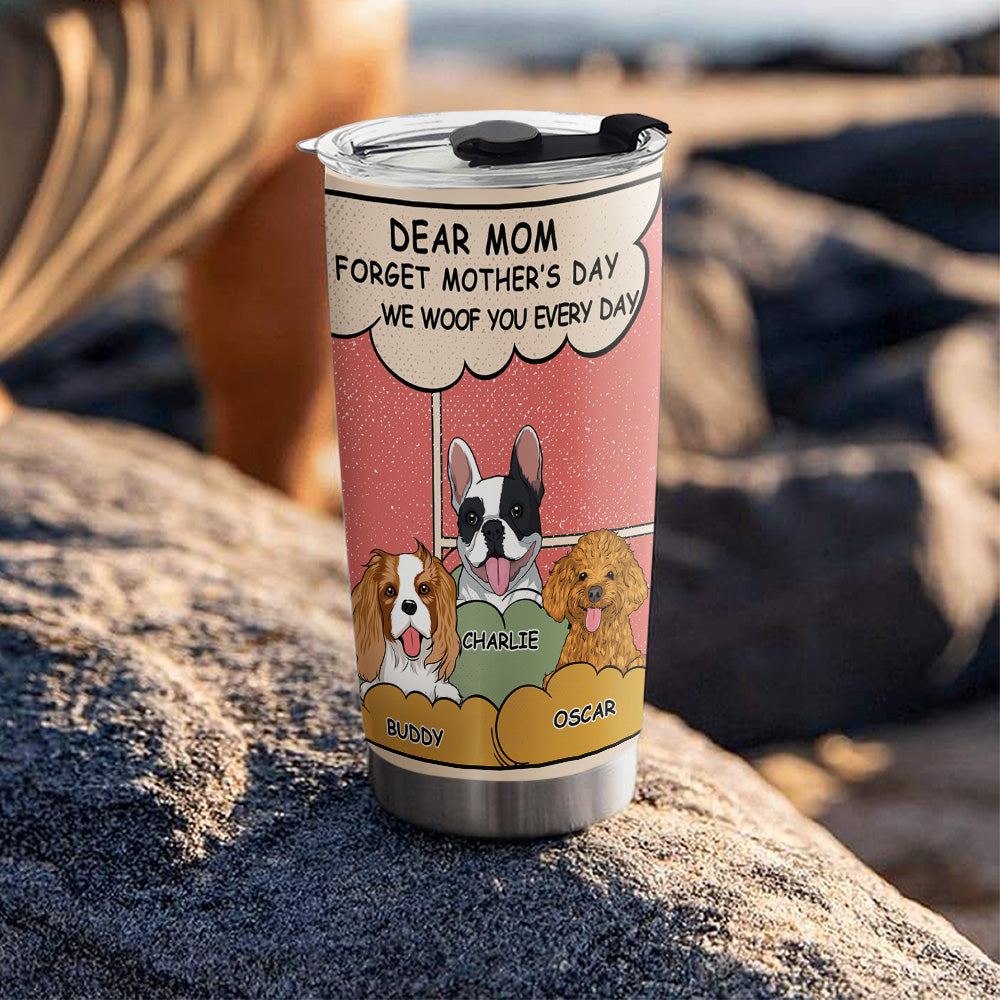Woof You - Premium Personalized Custom 20oz Stainless Steel Tumbler with Thousands of Cool Designs