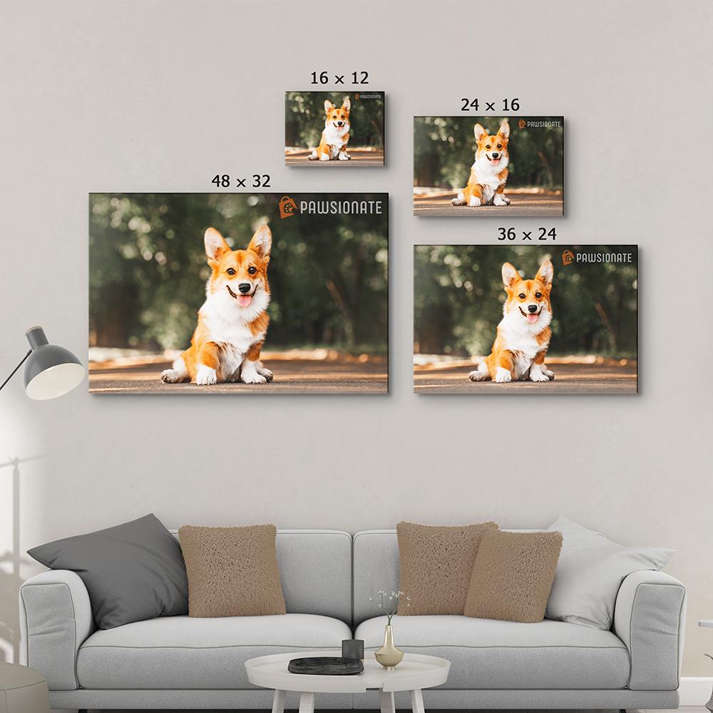 I Will Never 2 - Premium Personalized Matte Canvas Print for Pet Lovers