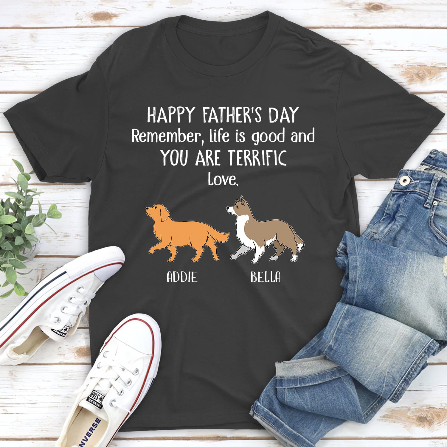 You Are Terrific - Personalized Custom Unisex Heavy Cotton T-shirt for Pet Lovers