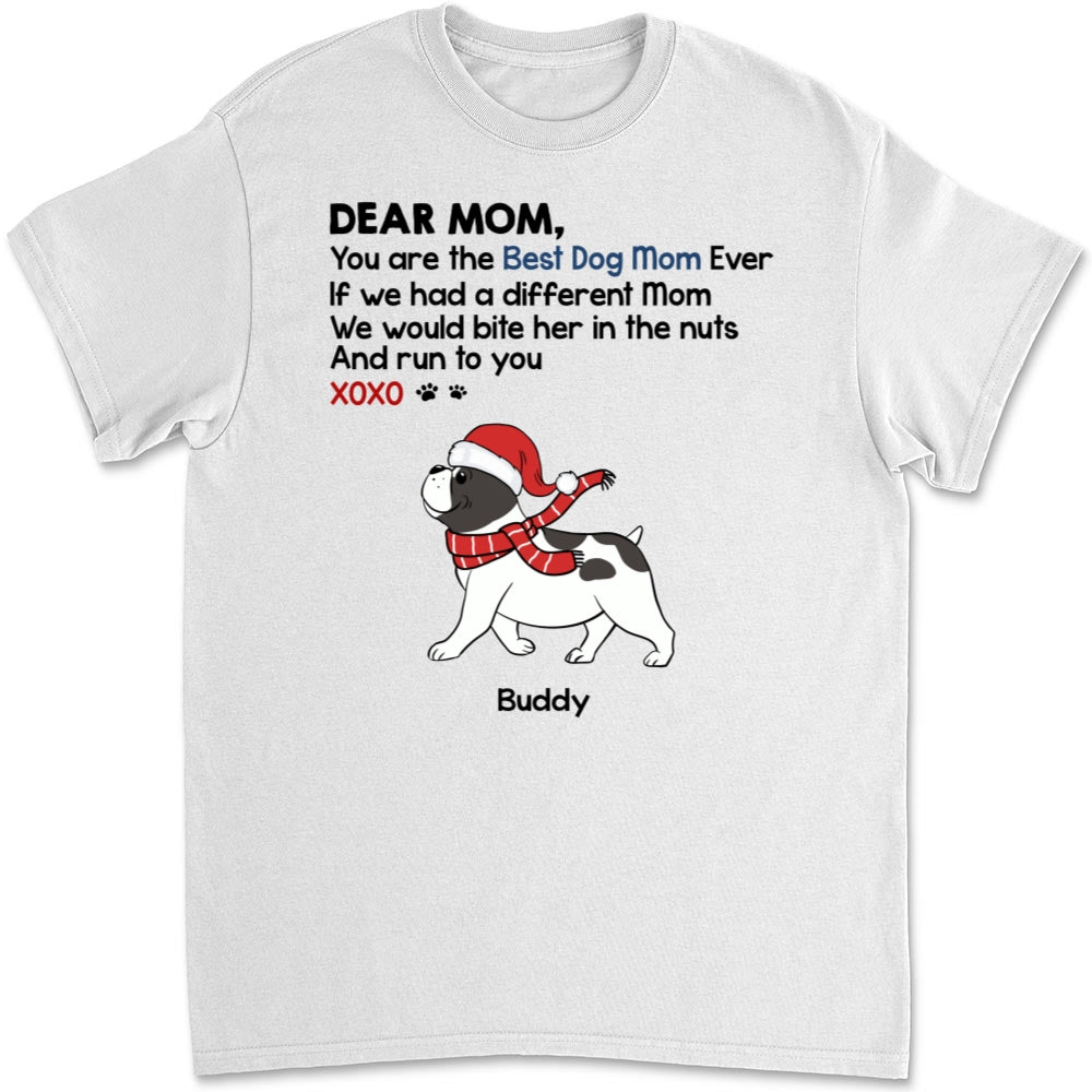 You Are The Best Dog Dad Mom - Personalized Custom Unisex 5.3 oz T-shirt for Pet Lovers