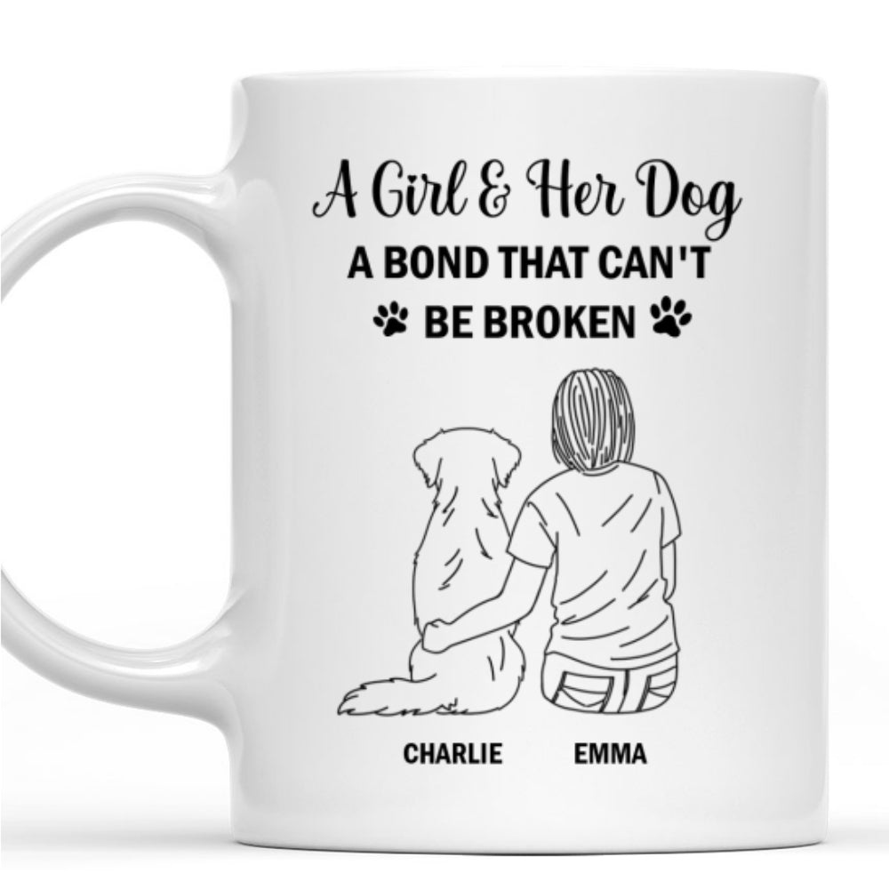 Our Bond - Personalized Custom 11oz/15oz Coffee Mug for a Vigor - Filled Day