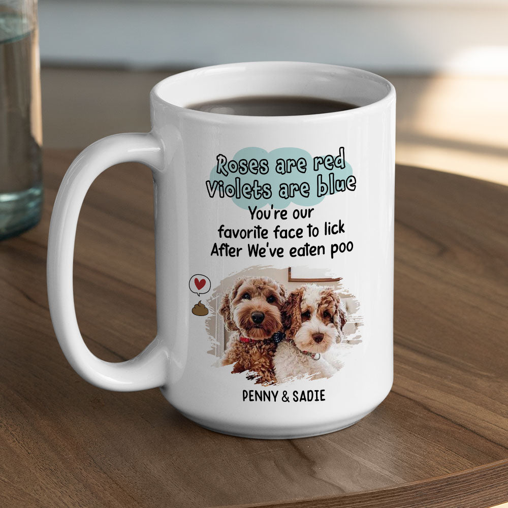 Favorite Face - Exquisite Personalized Custom 11oz Coffee Mug for Pet Lovers