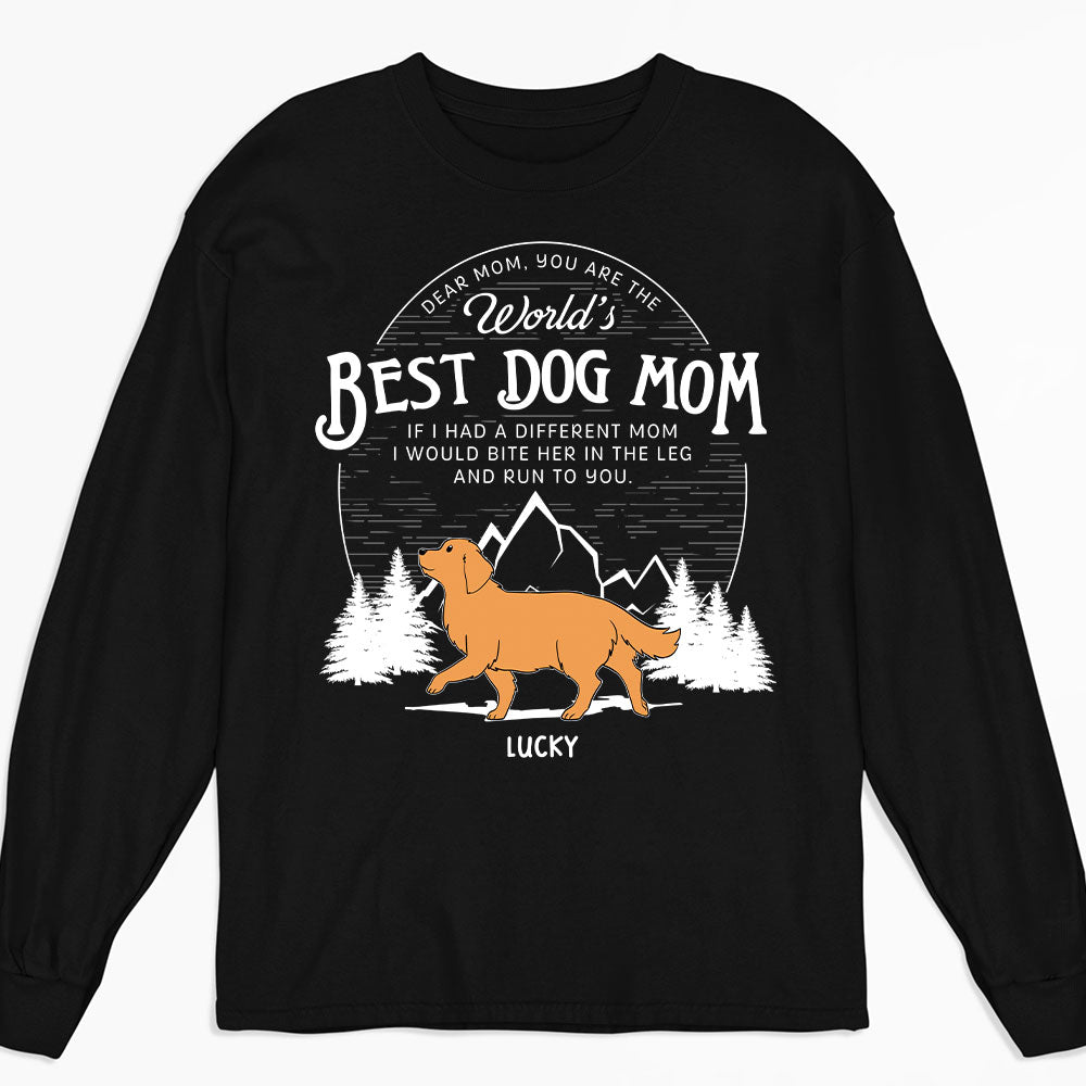 I Would - Personalized Custom Long Sleeve Unisex T-shirt for Pet Lovers