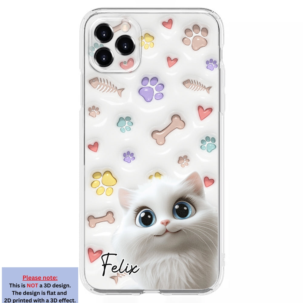Adorable Baby Pet - Customizable 3D Inflated Effect Personalized Phone Case