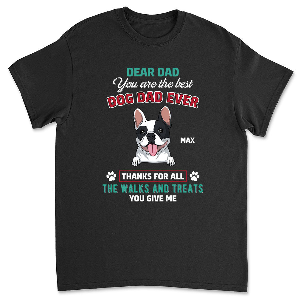 For All The Walks - Personalized Custom Unisex T-shirt for Pet Lovers