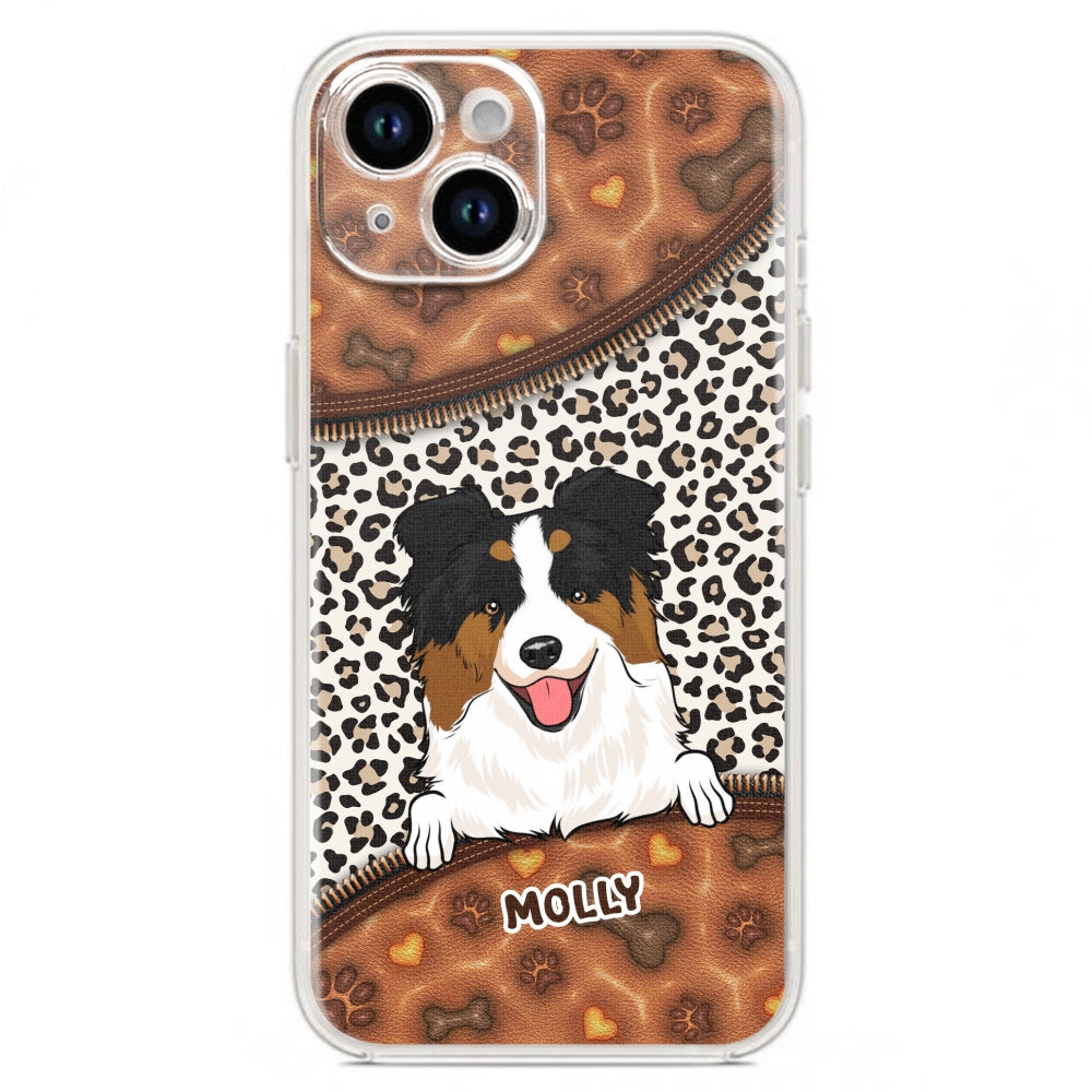 Our Dogs - Customizable 3D Inflated Effect Personalized Phone Case for Smartphones