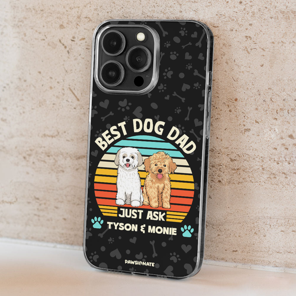 Best Dog Mom/Dad Ever - Exquisitely Personalized Custom Phone Case for Pet Enthusiasts