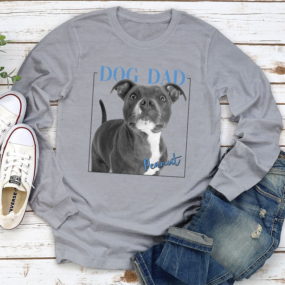 Let's Embark on a Journey Together - Personalized Custom Unisex 6.0 oz Long Sleeve T-shirt for Pet Lovers