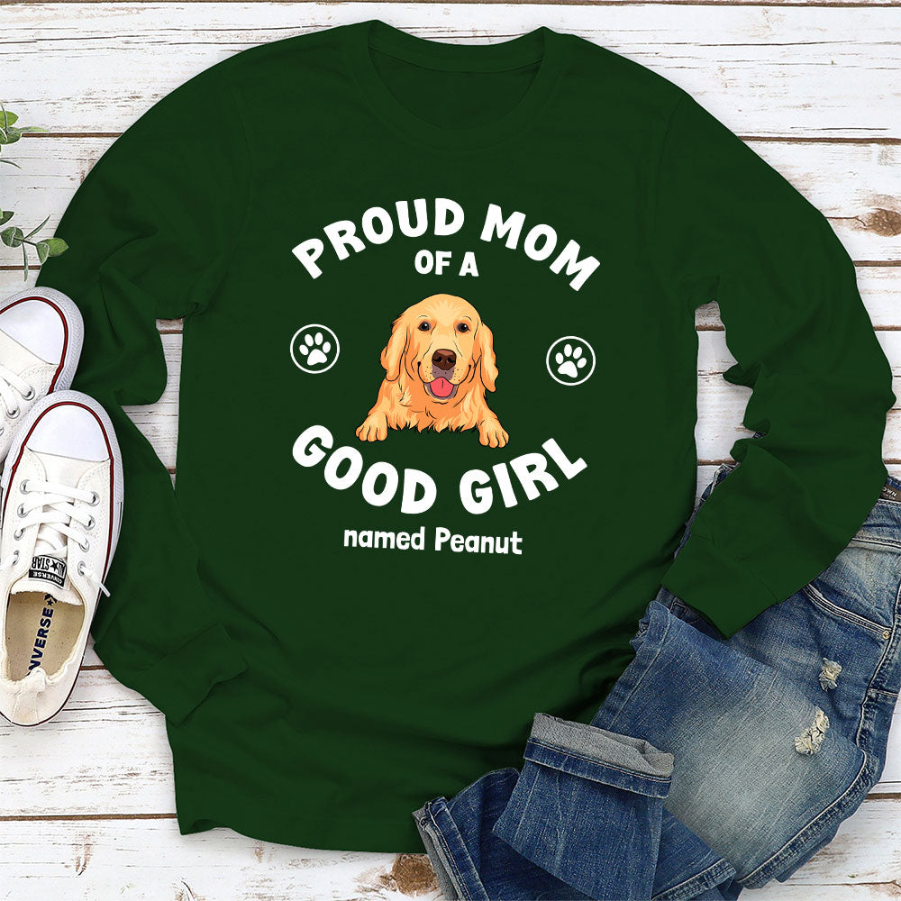 Proud Parent - Personalized Custom Long Sleeve T-shirt for Pet Lovers