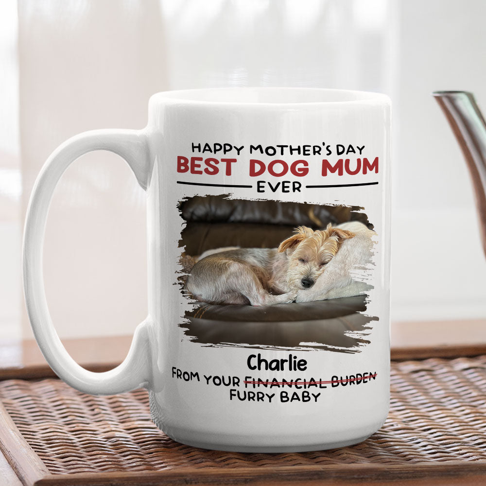 The Best Dog Ever - Personalized Custom Ceramic Coffee Mug for Pet Lovers