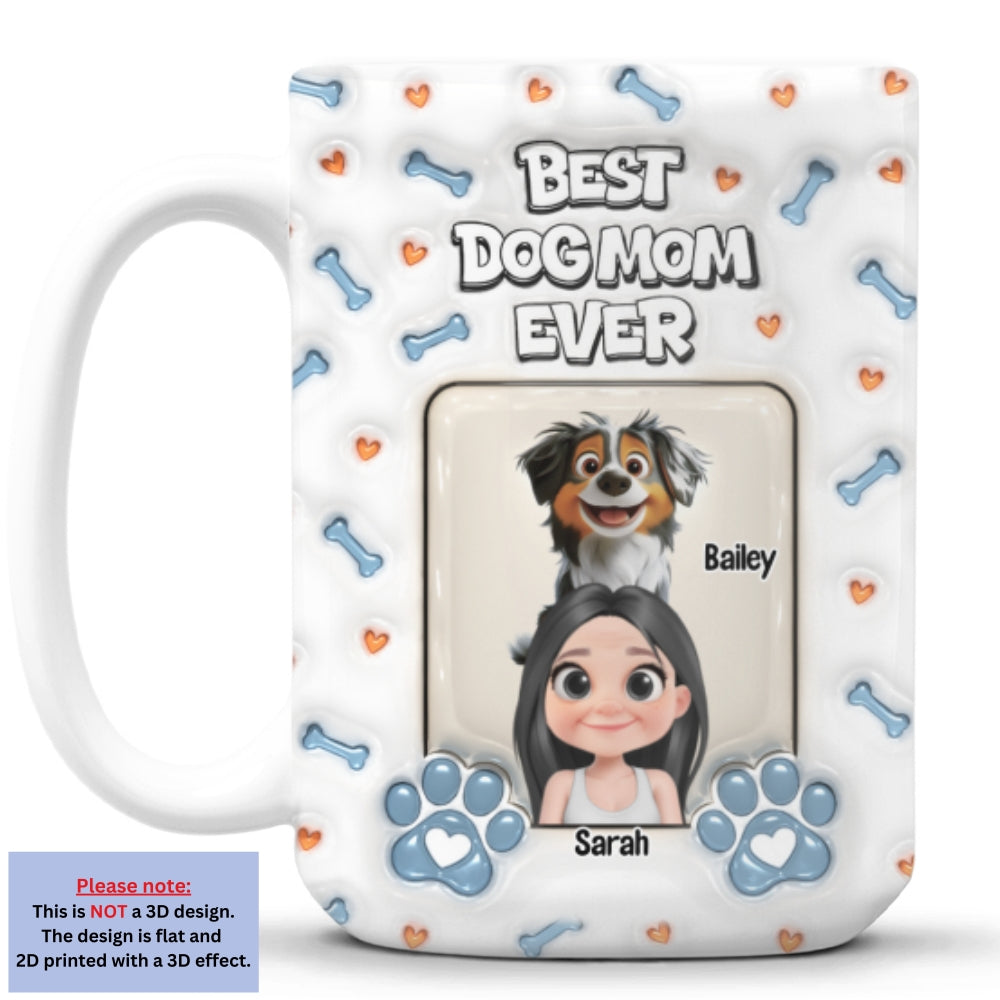 Forget Mother Day - Personalized Custom 3D Inflated Effect 11oz Ceramic Mug for Various Beverages