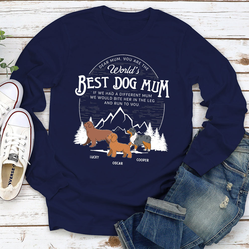 I Would - Personalized Custom Long Sleeve Unisex T-shirt for Pet Lovers