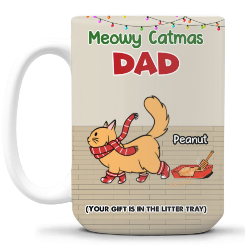 Personalized Custom 11oz Ceramic Coffee Mug with 3D Inflated Effect Print
