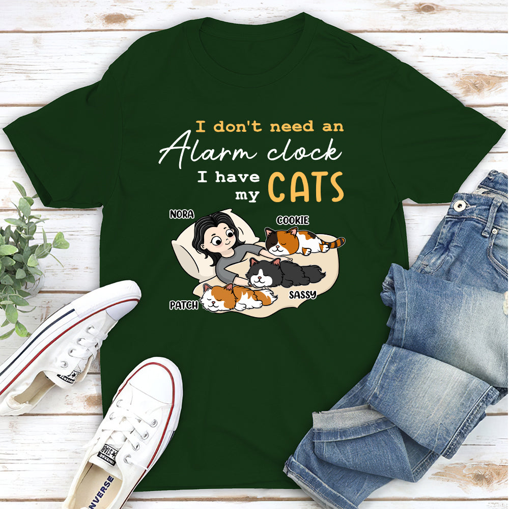 I Have My Cat - Personalized Custom Unisex 5.3 oz T-shirt for Pet Lovers