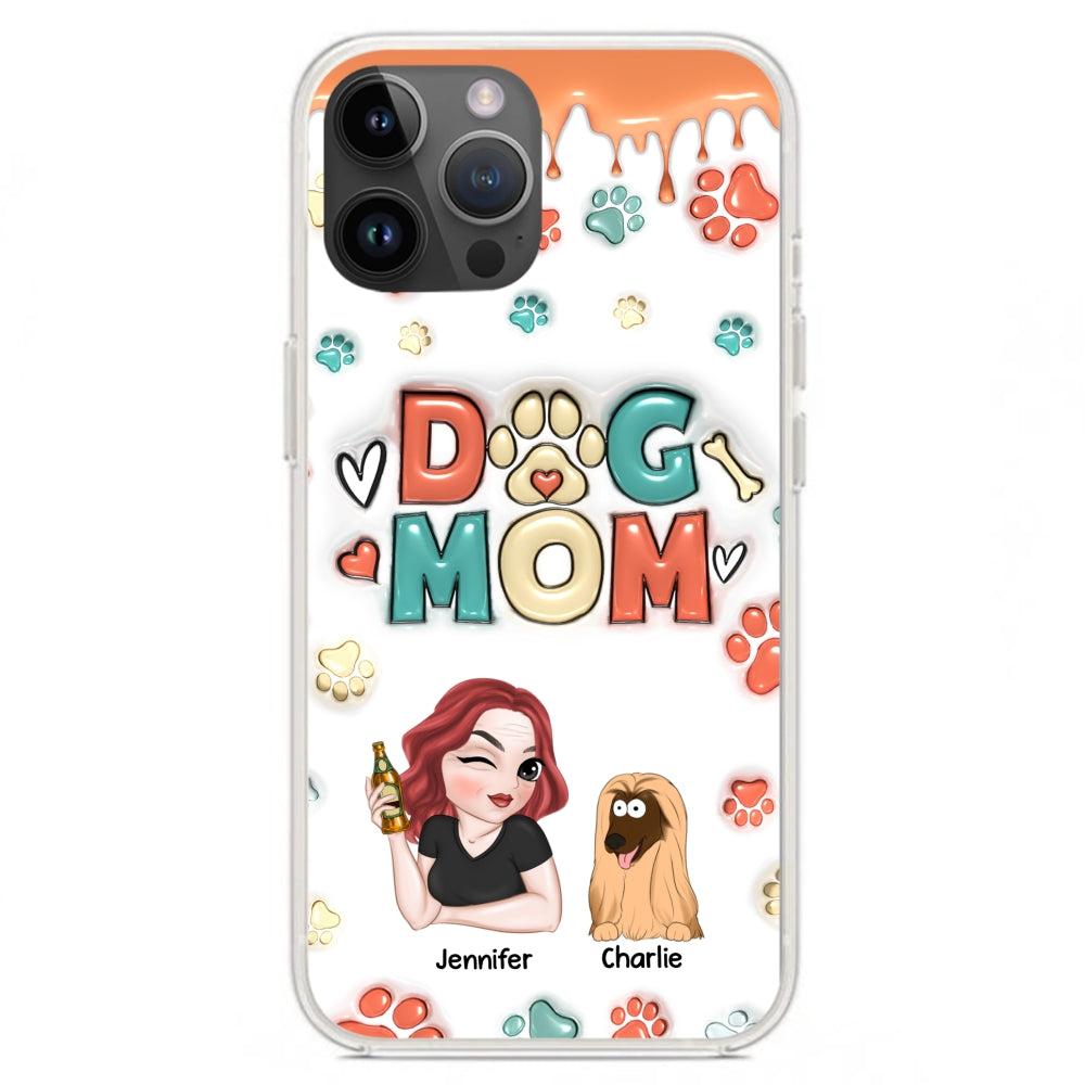 My Lovely Dog Ver 3 - Exclusive Personalized Custom 3D Inflated Effect TPU Phone Case for Smartphones