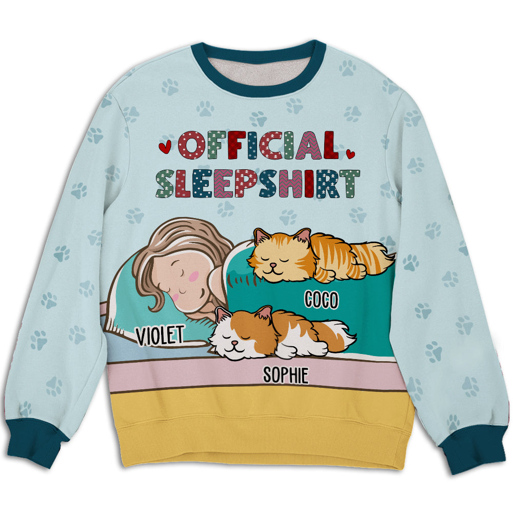 Personalized Custom All-Over-Print Pet Official Sleepshirt - Ideal Gift for Pet Lovers