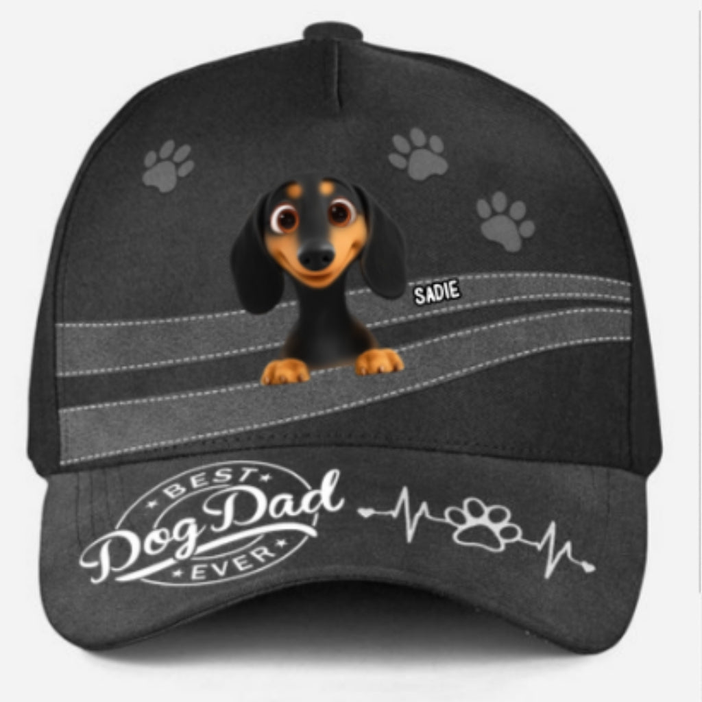 World's Best - Personalized Custom High - Quality Comfortable Classic Cap for Camping and as Father's Day Gift