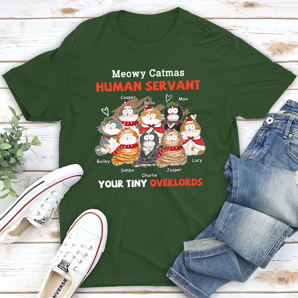 Meowy Catmas Servant - Stylish Personalized Custom Unisex 5.3 oz T-shirt