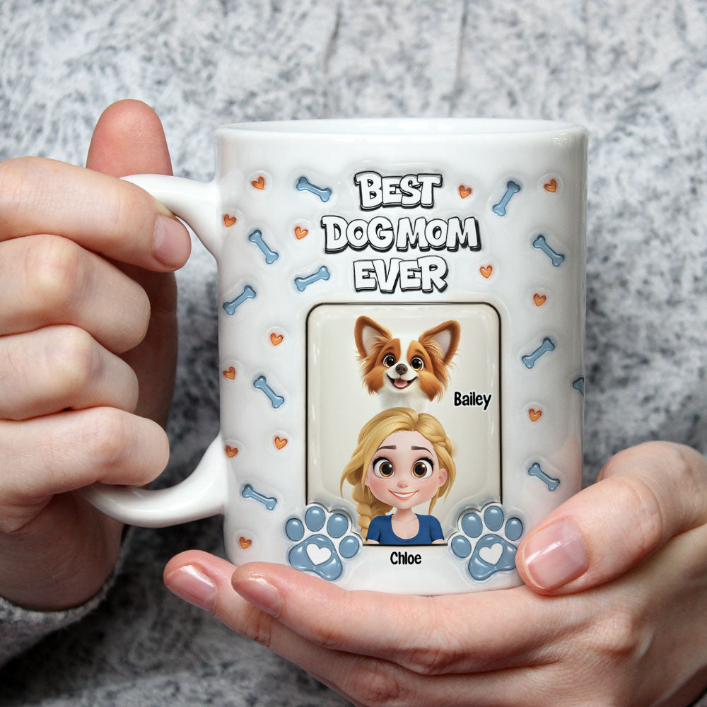 Forget Mother Day - Personalized Custom 3D Inflated Effect 11oz Ceramic Mug for Various Beverages
