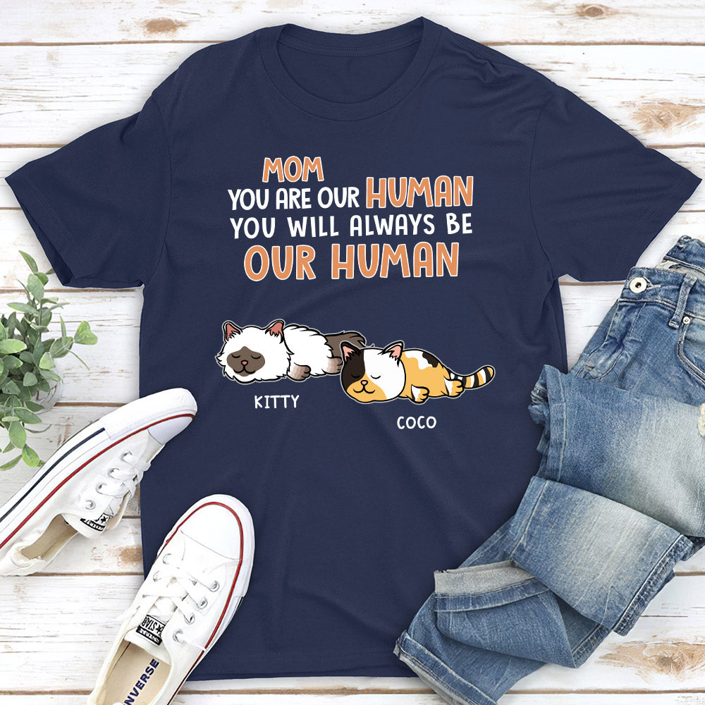 Be My Human 2 - Personalized Custom Unisex Heavy Cotton T-shirt for Pet Lovers