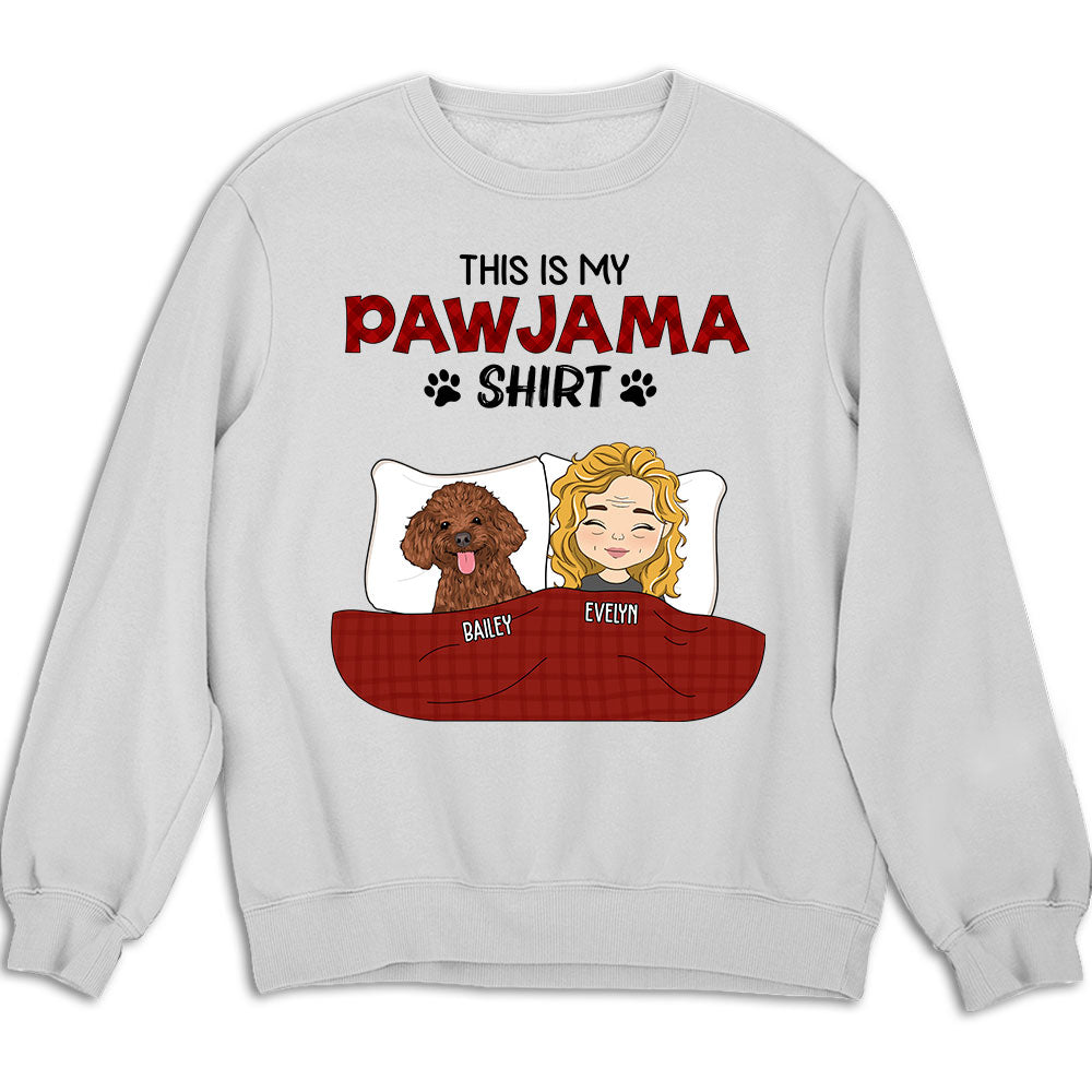 Personalized Pawjama Custom Unisex 8.0 oz Sweatshirt - Ideal Gift for Pet Lovers