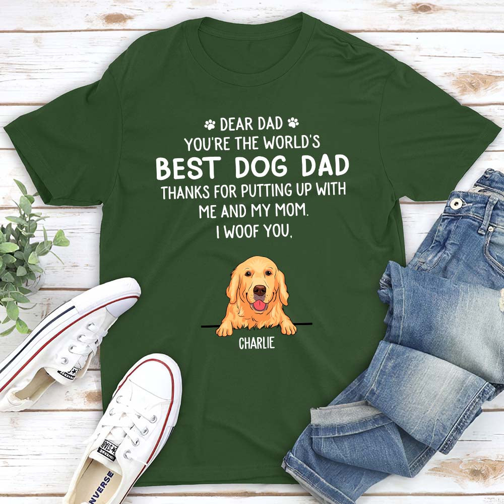 Me And My Mom - Personalized Custom Unisex T-shirt for Pet Lovers