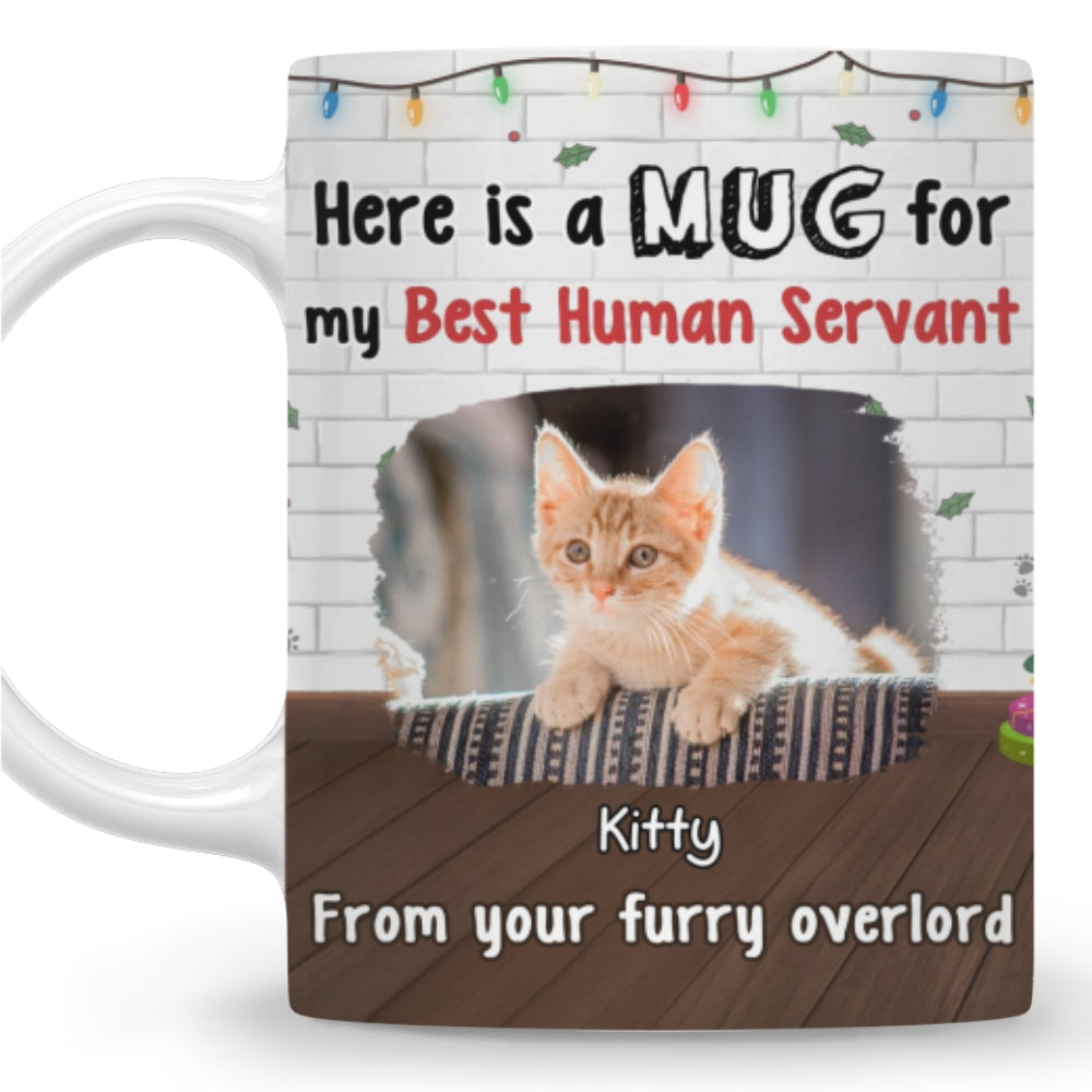 Personalized Custom Cat Mom and Dad Photo Coffee Mug - Ideal for All Beverages