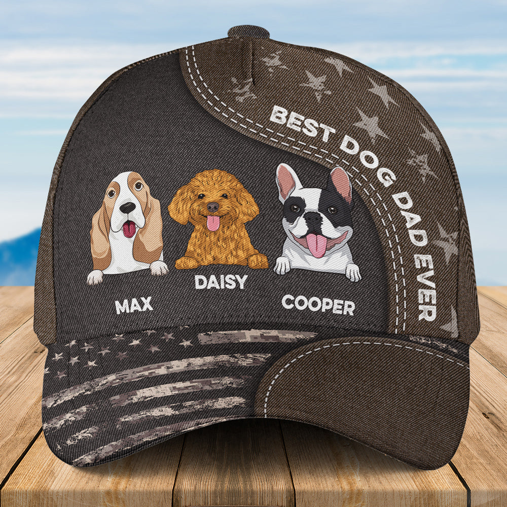 Top - Quality Personalized Custom Cap for the Best Dog Dads and Moms