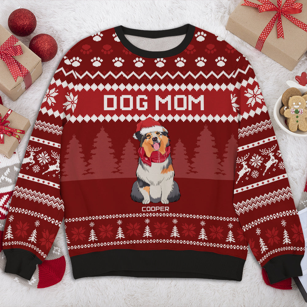 For Dog Parents - Unique Personalized Custom All-Over-Print Unisex Sweatshirt