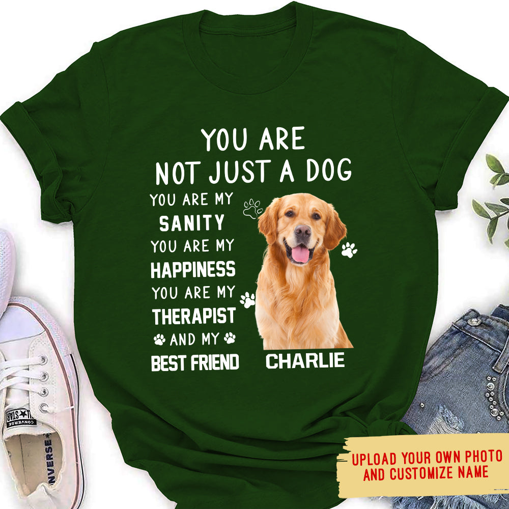 Exclusive Personalized Custom Dog Photo Women's T-shirt - A Must - Have for Pet Lovers