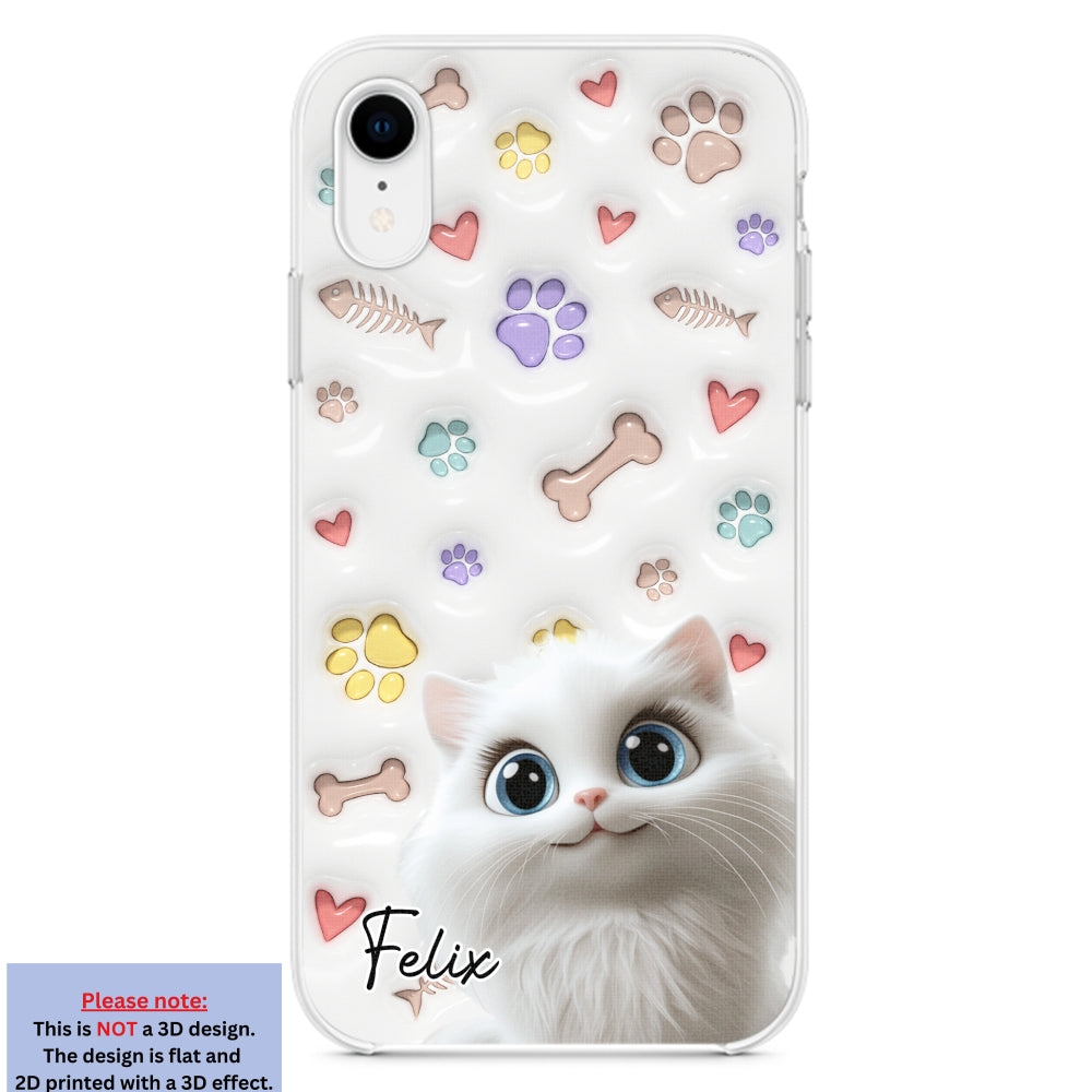 Adorable Baby Pet - Customizable 3D Inflated Effect Personalized Phone Case