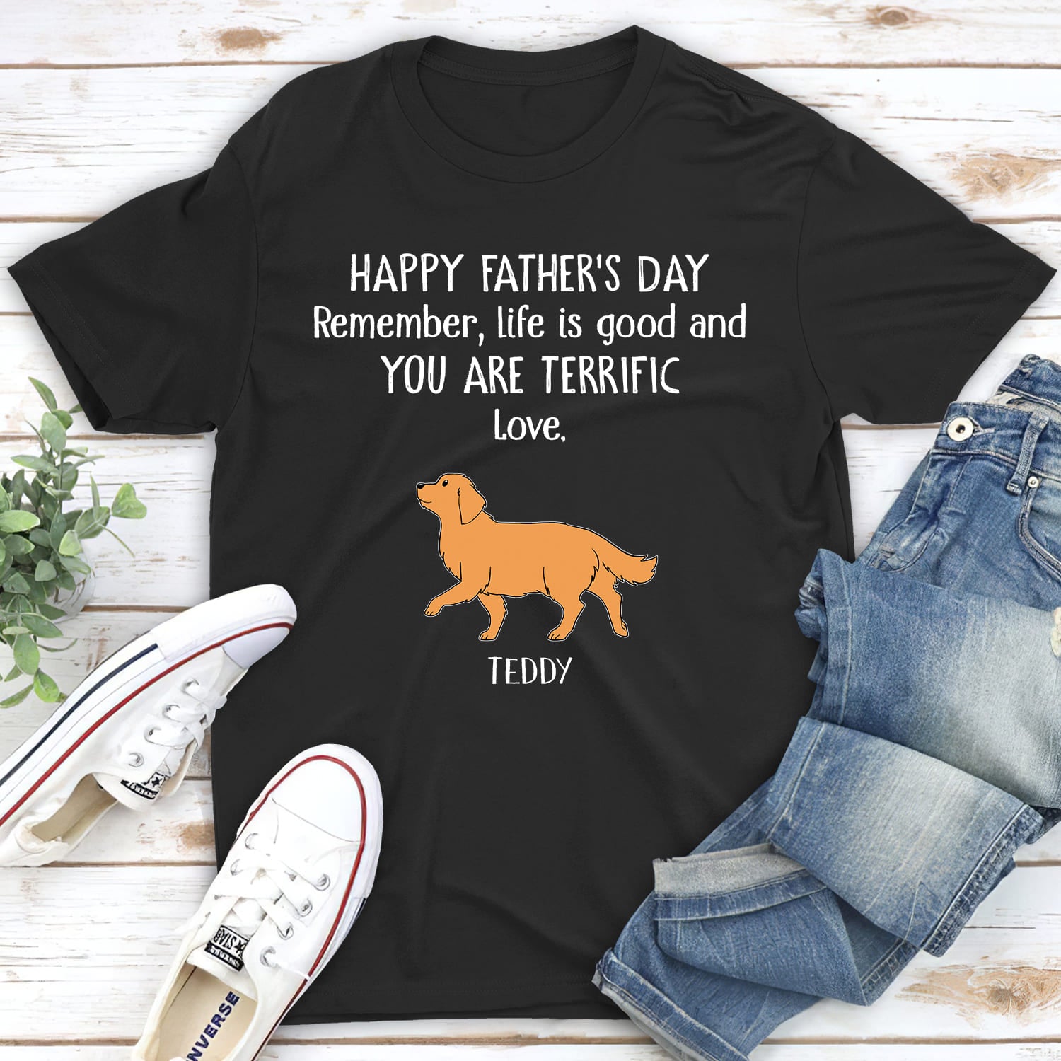 You Are Terrific - Personalized Custom Unisex Heavy Cotton T-shirt for Pet Lovers