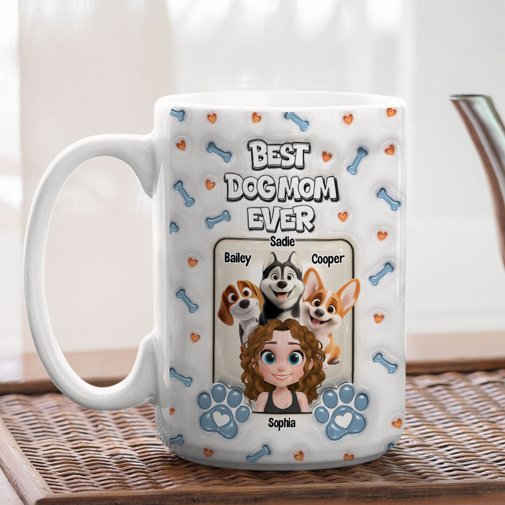 Forget Mother Day - Personalized Custom 3D Inflated Effect 11oz Ceramic Mug for Various Beverages