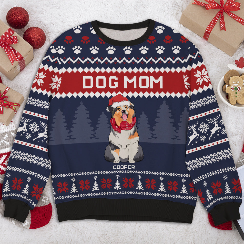 For Dog Parents - Unique Personalized Custom All-Over-Print Unisex Sweatshirt