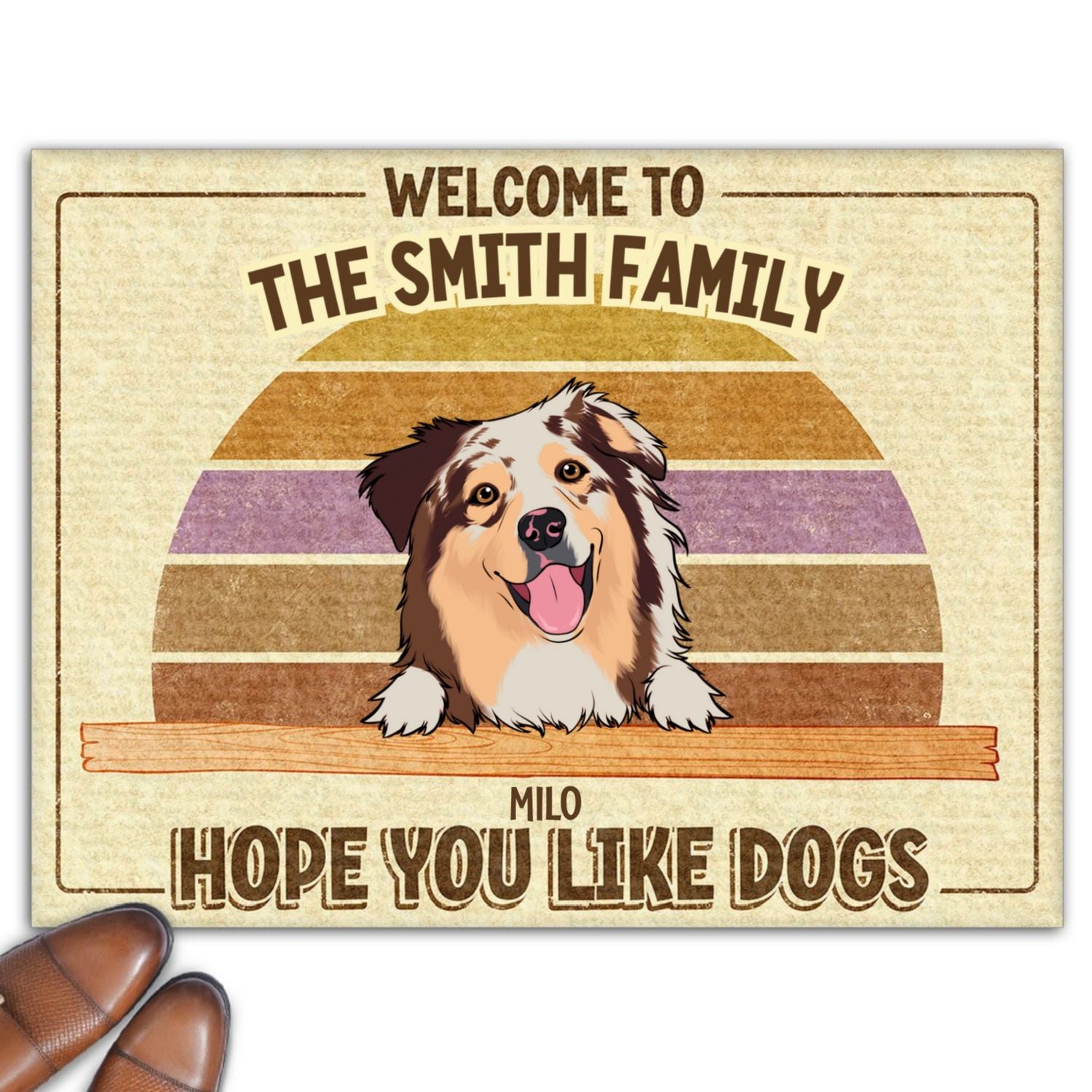 Welcome Home with Personalized Custom Pet Doormat - Ideal for Pet Lovers
