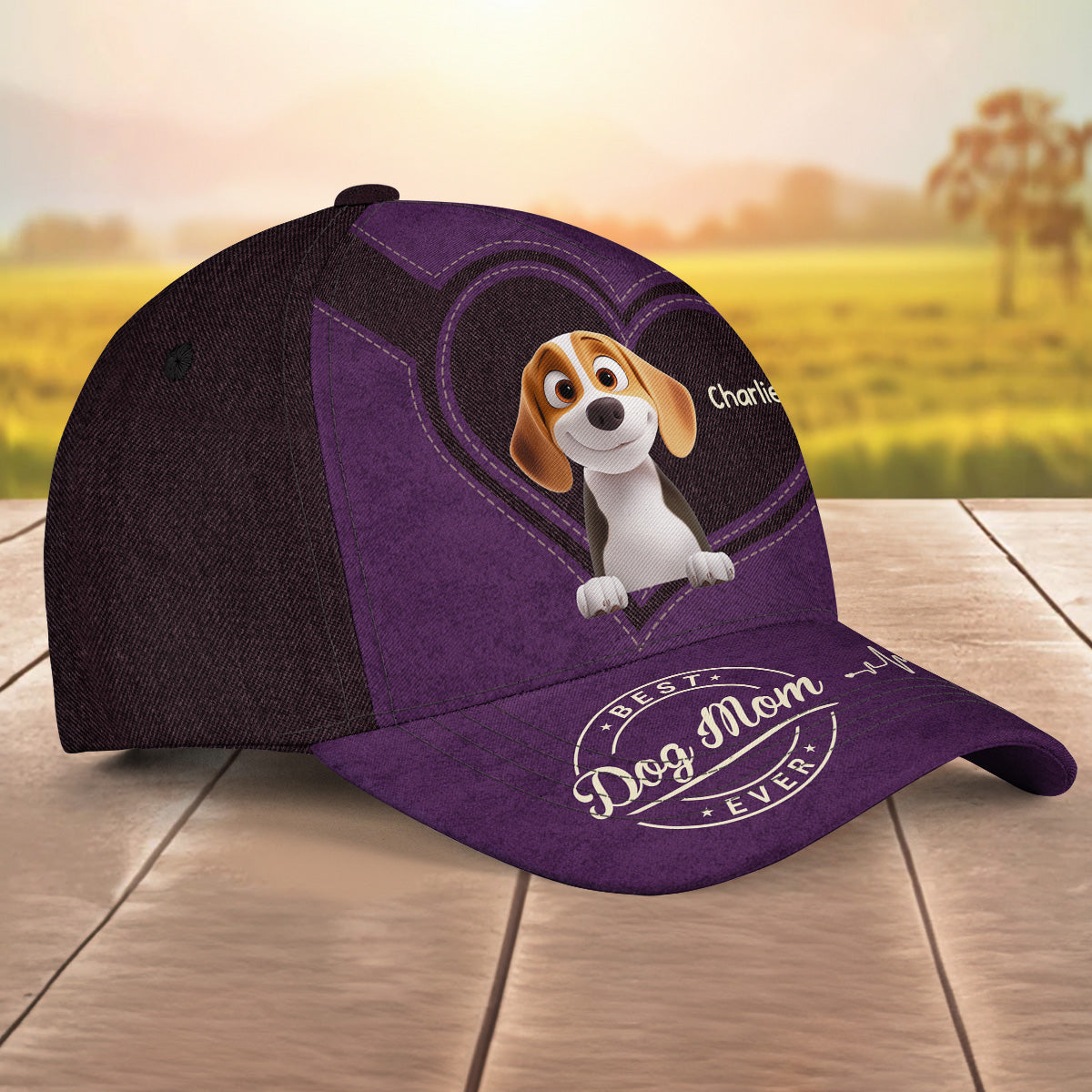 Best Dog Mom - Personalized Custom Comfortable Classic Cap for Maximum Sun Protection