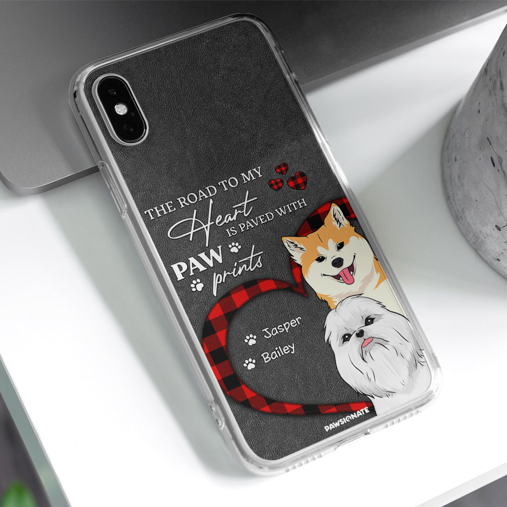 Road To Heart - Customizable Personalized Pet Lover Phone Case