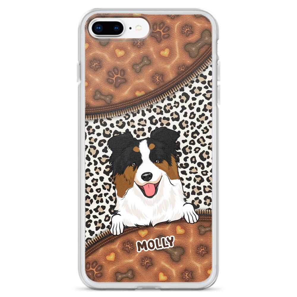 Our Dogs - Customizable 3D Inflated Effect Personalized Phone Case for Smartphones