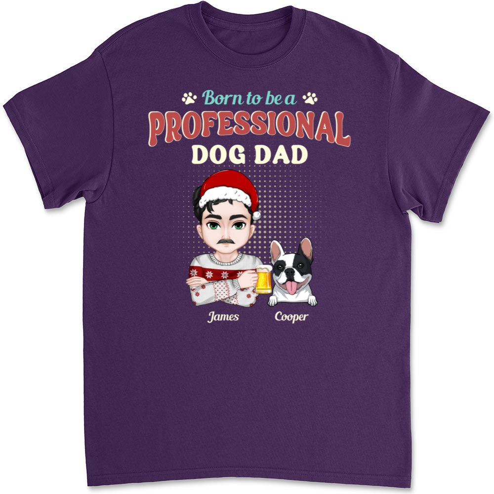 Born Professional - Personalized Custom Unisex 5.3 oz T-shirt for Pet Lovers