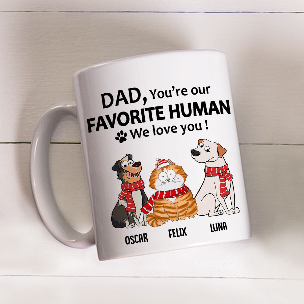 To My Human - Premium Personalized Custom Coffee Mug for Pet Lovers